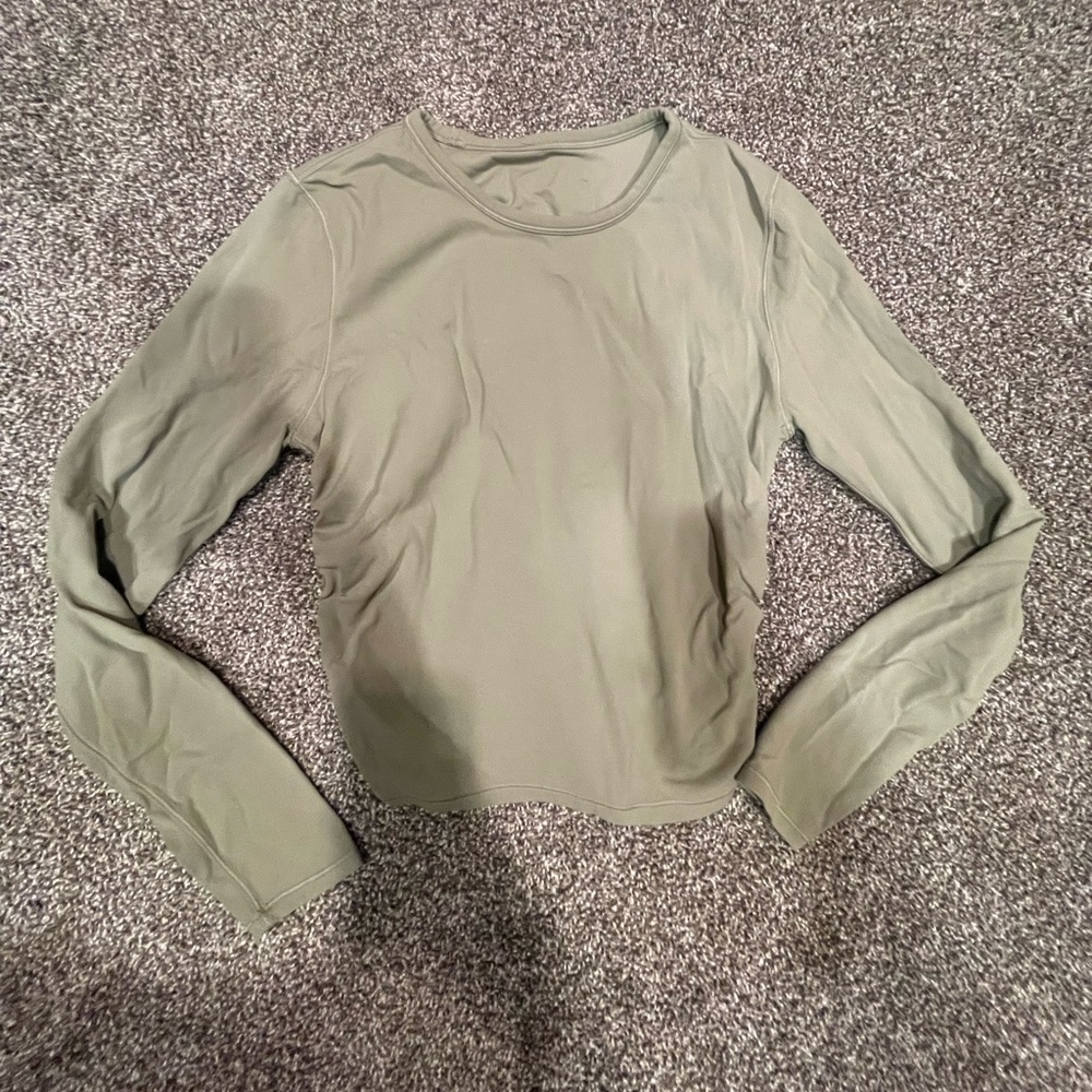 lululemon green long sleeve